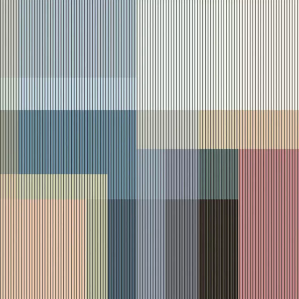 Quadro Grid Quadra Blue 1 Por Patrcia Costa