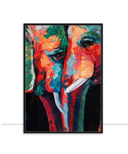 Quadro Elephant Color III por Joel Santos