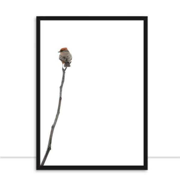 Quadro Minimal Bird por Patricia Costa