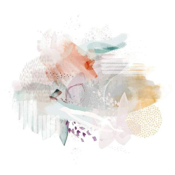 Quadro Mix Brushes PC 02 por Patricia Costa
