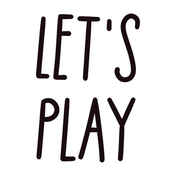 Quadro Let's Play por Elli Arts