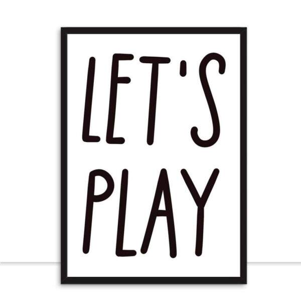 Quadro Let's Play por Elli Arts
