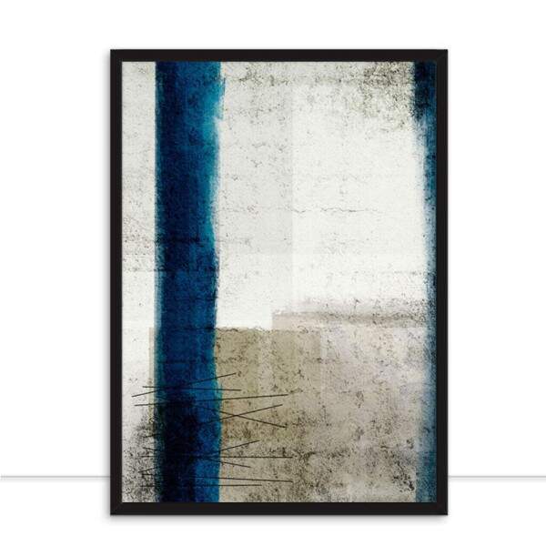 Quadro Blue Stripe 2 por Mmaiaart