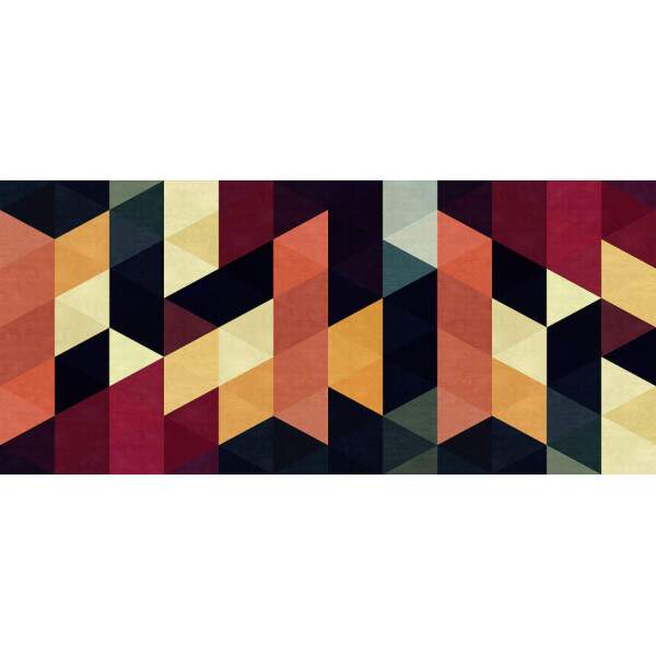 Quadro Composio Triangular VII por Vitor Costa