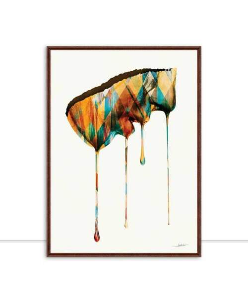Quadro Color Disintegration por Joel Santos