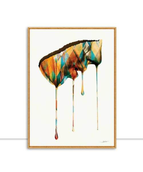 Quadro Color Disintegration por Joel Santos