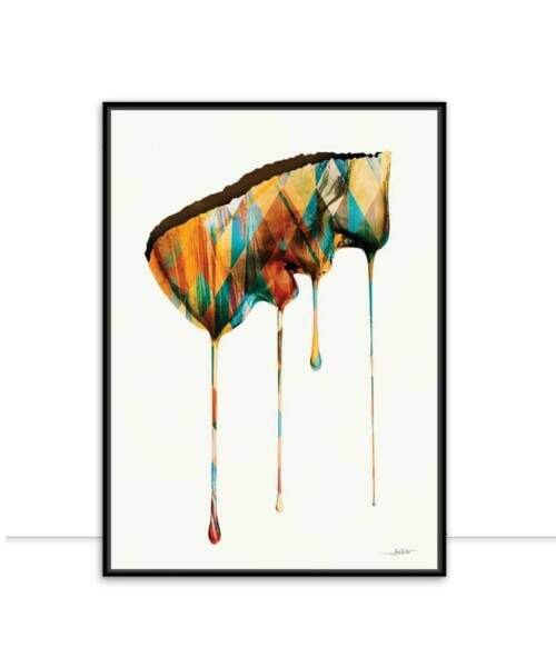 Quadro Color Disintegration por Joel Santos