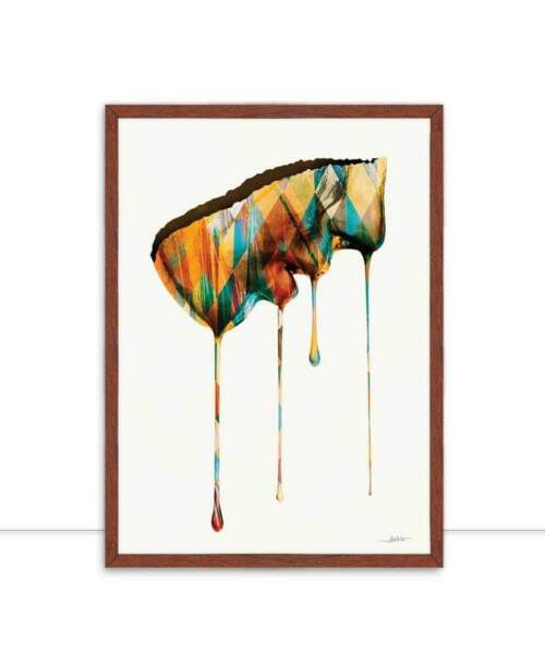 Quadro Color Disintegration por Joel Santos