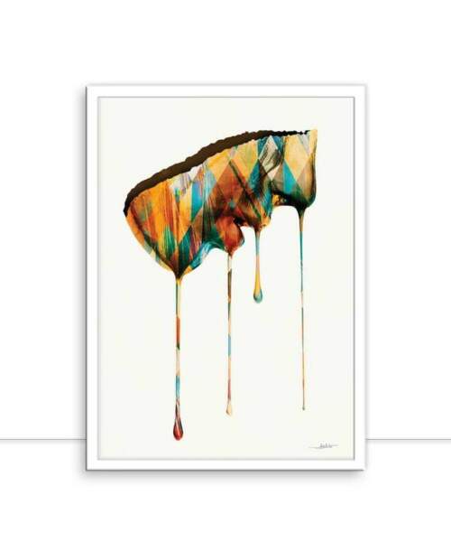 Quadro Color Disintegration por Joel Santos