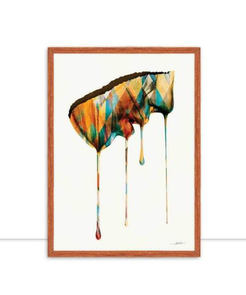 Quadro Color Disintegration por Joel Santos