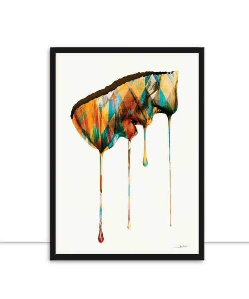Quadro Color Disintegration por Joel Santos