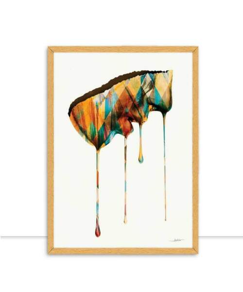 Quadro Color Disintegration por Joel Santos
