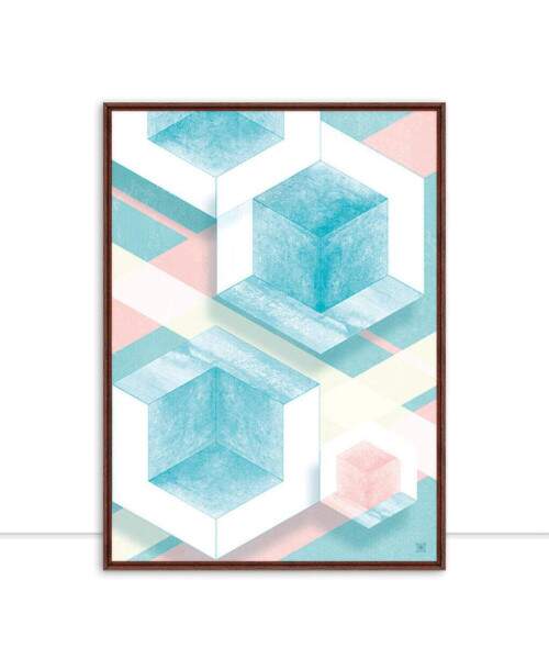 Quadro Diamond Color Clean I por Joel Santos