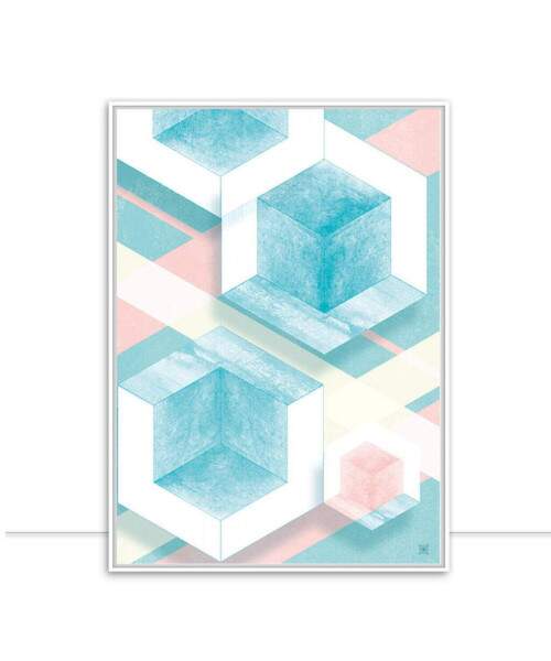 Quadro Diamond Color Clean I por Joel Santos