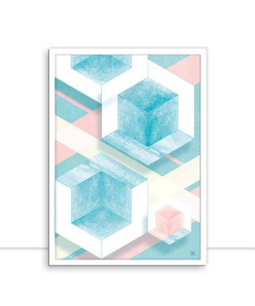 Quadro Diamond Color Clean I por Joel Santos