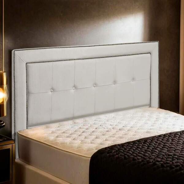 Cabeceira Estofada Ravena para Cama Box Casal 140cm Veludo - SOFA STORE