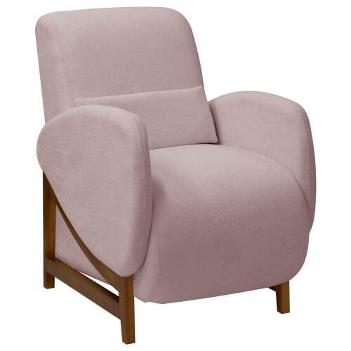 Poltrona de Amamentao e Puff Babi Boucl - SOFA STORE