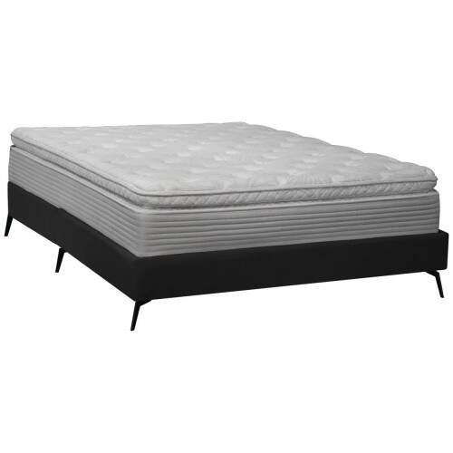 Base Cama Box Orgnica Montreal 199x210cm King Size Boucl - SOFA STORE