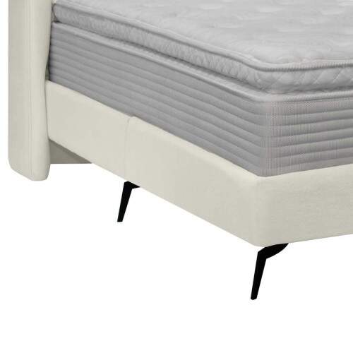 Kit Cabeceira e Base Cama Box Orgnica Montreal 164x215cm Queen Size Boucl - SOFA STORE