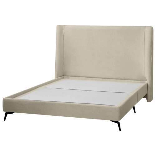 Kit Cabeceira e Base Cama Box Orgnica Montreal 199x219cm King Size Boucl - SOFA STORE