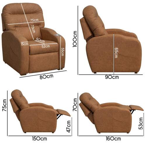 Poltrona Reclinvel King Sinttico