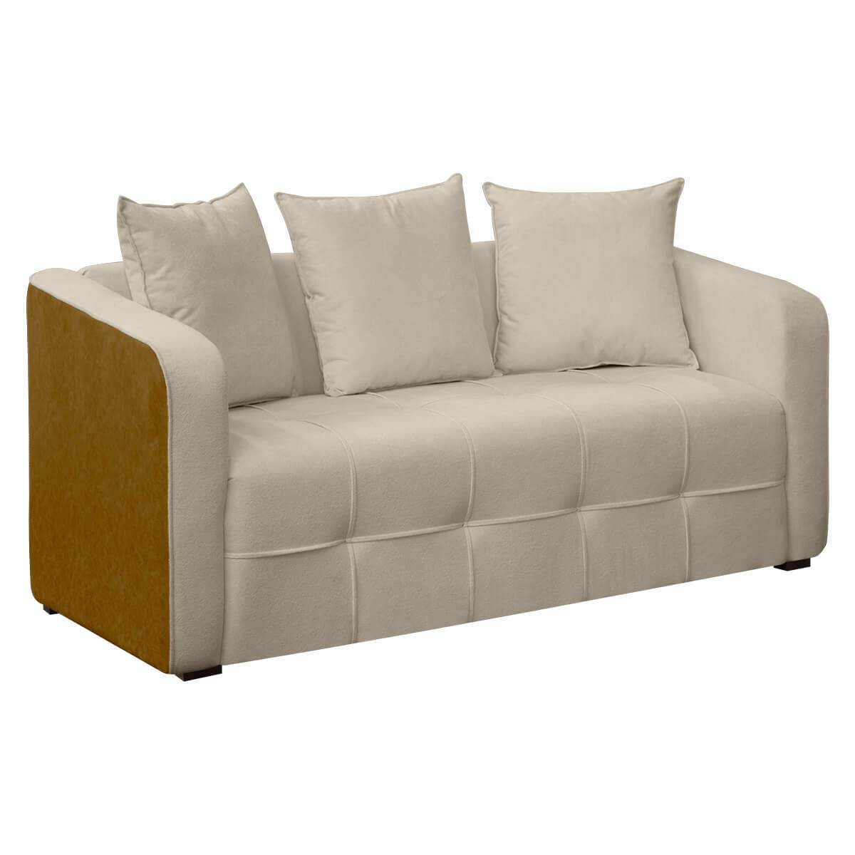 Sofá Orgânico Tokio 3 Lugares 195cm Bouclê Facto - Sofa Store