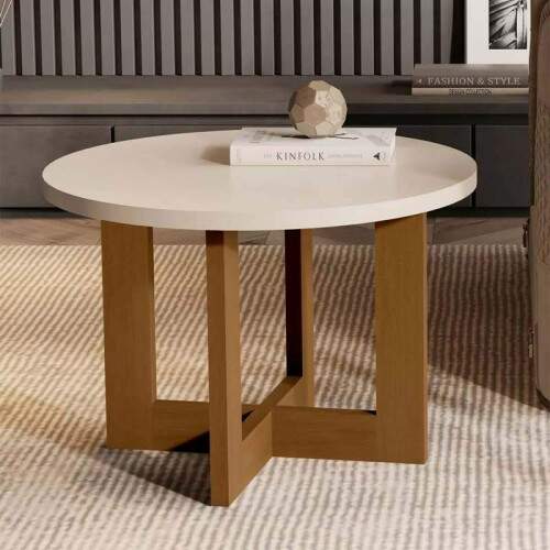 Mesa de Centro 8001 Luxo Prola/Nature JB Bechara
