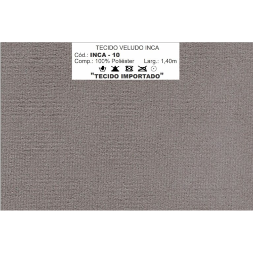 Sof Retrtil Reclinvel Doha 3.50m Veludo Cinza B010 - D28 e Molas Ensacadas