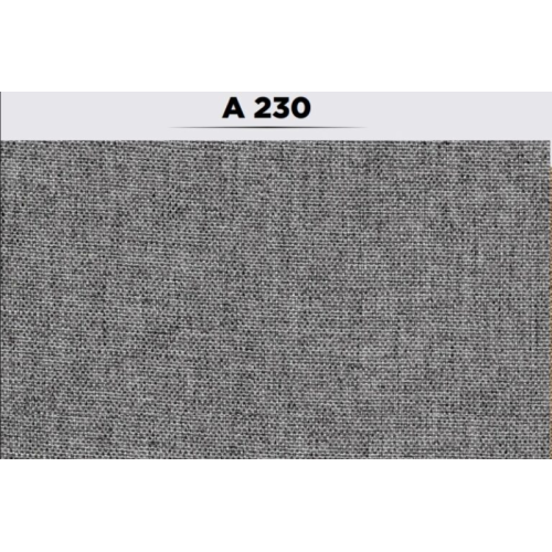 Sof Retrtil Reclinvel Doha 3.50m Linho Cinza A230 - D28 e Molas Ensacadas