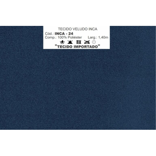 Sof Retrtil Reclinvel Doha 2.50m Veludo Azul B024 - D28 e Molas Ensacadas
