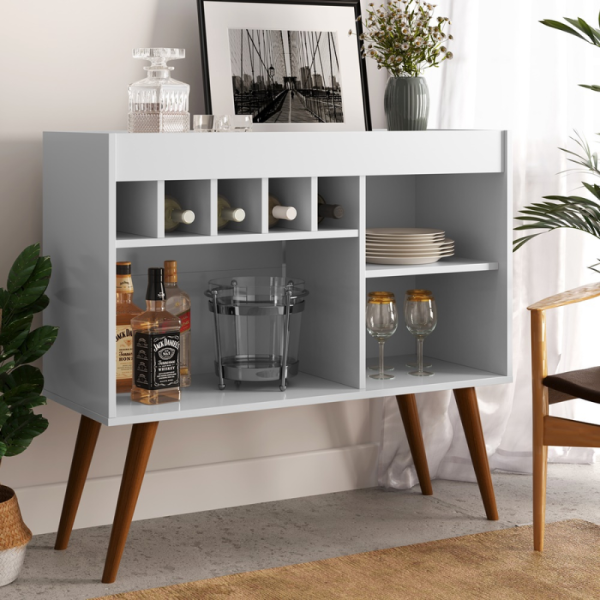 Aparador Adega New Odin Branco EJ Moveis
