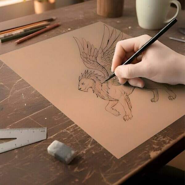 Papel Color Plus 120 g/m A4 Havana