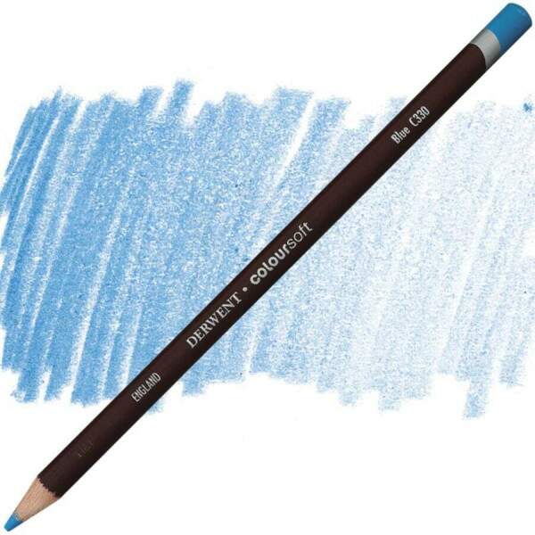 Lpis de Cor Derwent Coloursoft Blue