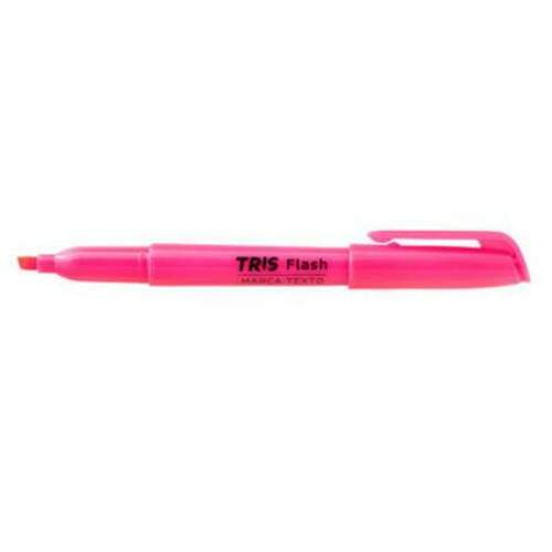 Marca Texto Tris Flash Rosa