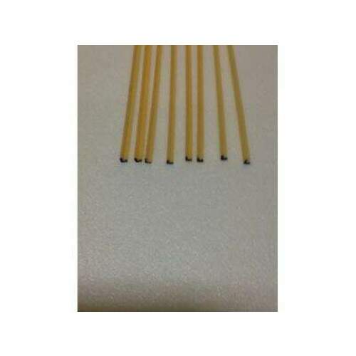 Vareta PVC Cantoneira ABS 1000 x 2 mm Marfim