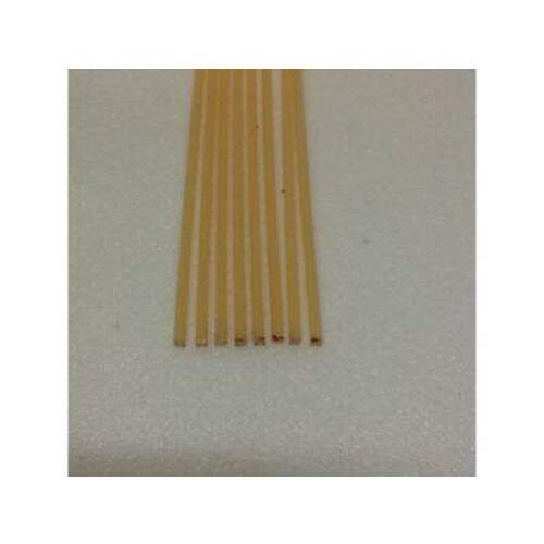 Vareta PVC Quadrada ABS 1000 3 x 3 mm Marfim