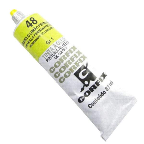 Tinta Acrilica Corfix 37 ml Amarelo Limo