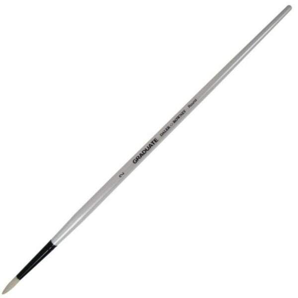 Pincel Daler Rowney Graduate Pelo de Porco Redondo 02