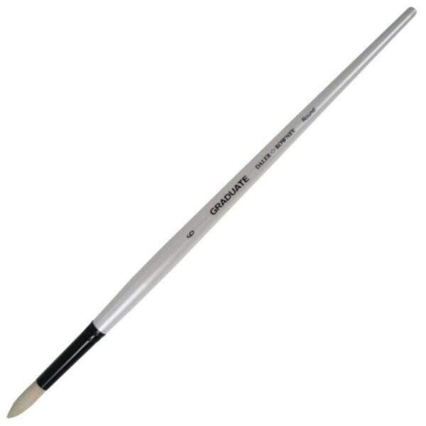 Pincel Daler Rowney Graduate Pelo de Porco Redondo 06