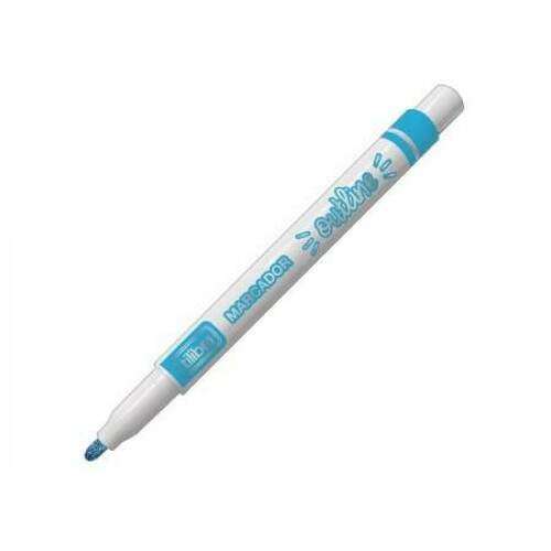 Caneta Tilibra Outline Azul 2.0 mm