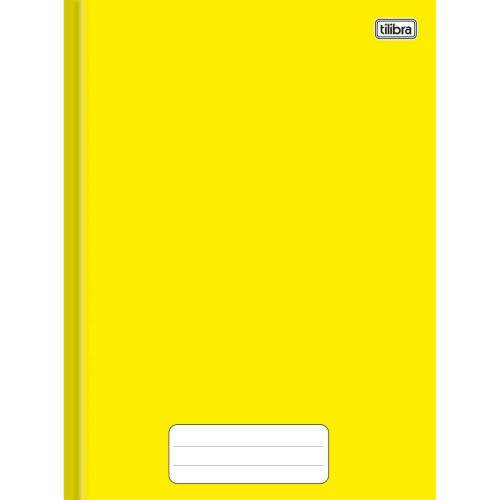 Caderno Universitrio Tilibra Pepper Brochura CD 80 Fls Amarelo