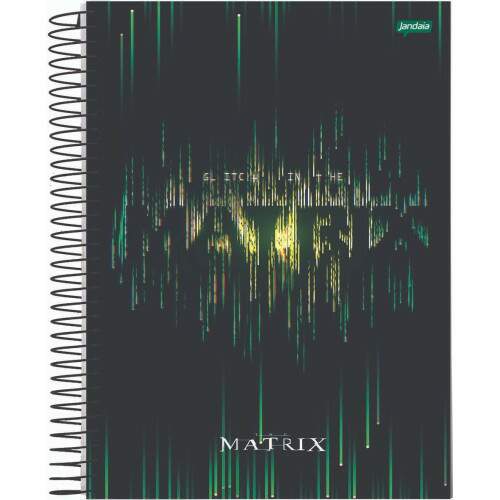 Caderno Universitrio Jandaia Matrix Espiral 80 Fls