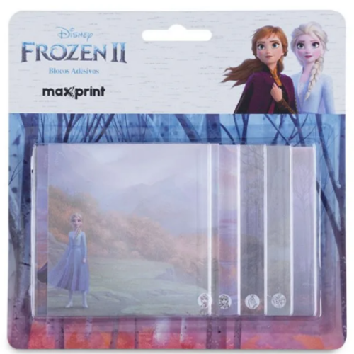 Bloco Adesivo Maxprint Disney Frozen 100 fls