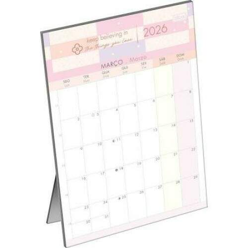 Calendrio Tilibra 2026 Soho De Mesa