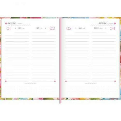 Agenda Tilibra 2026 Feminine Flores