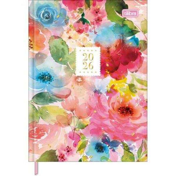 Agenda Tilibra 2026 Feminine Flores