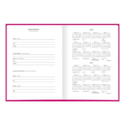Agenda Tilibra 2026 Pepper Rosa