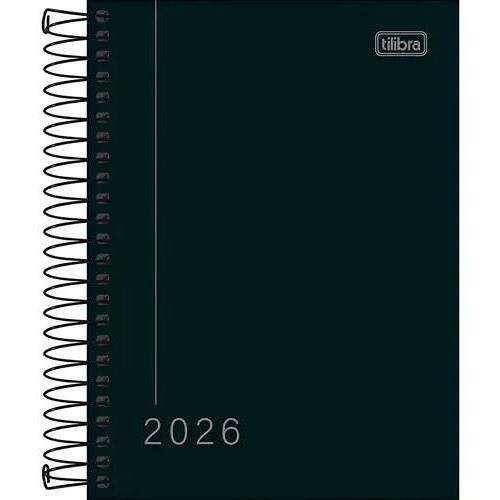 Agenda Tilibra 2026 Pepper Espiral Preta