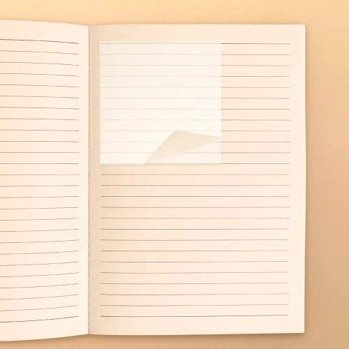 Bloco Adesivo Jocar Office Transparente Cristal 76mm x 76mm 50 Fls