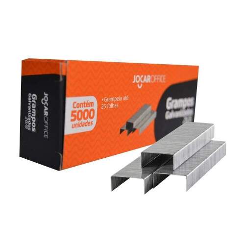 Grampo Galvanizado Jocar Office 26/6 5000 Un